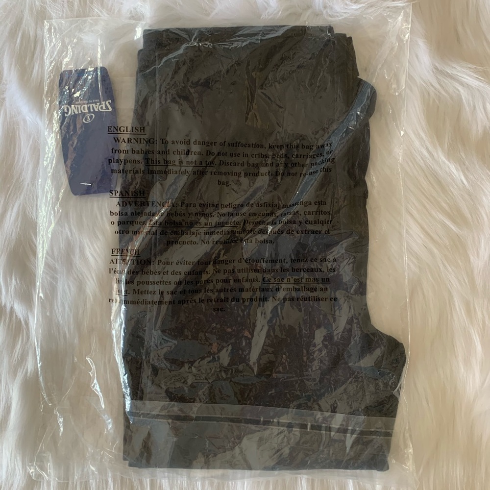 Cotton Spalding capri length athletic leggings - Picture 4 of 9